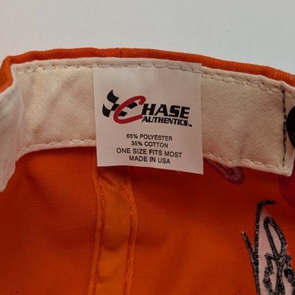 Vintage Home Depot Splash Racing Nascar Tony Stewart #20 Strapback Hat Orange - Picture 6 of 6